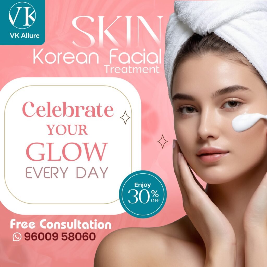 korean facial treatment service provider in chennai