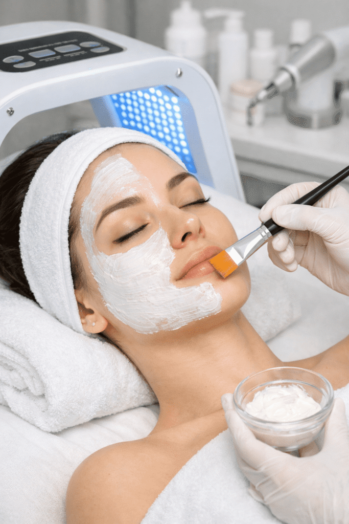 Skin lightning treatment