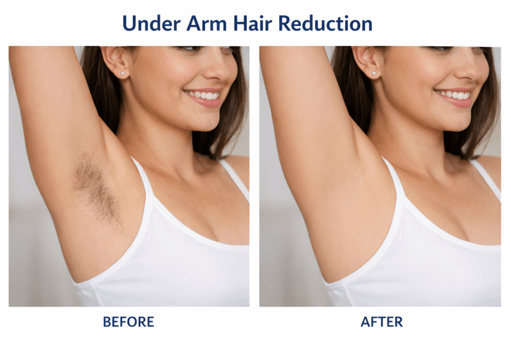 under Arm Hair Reduction