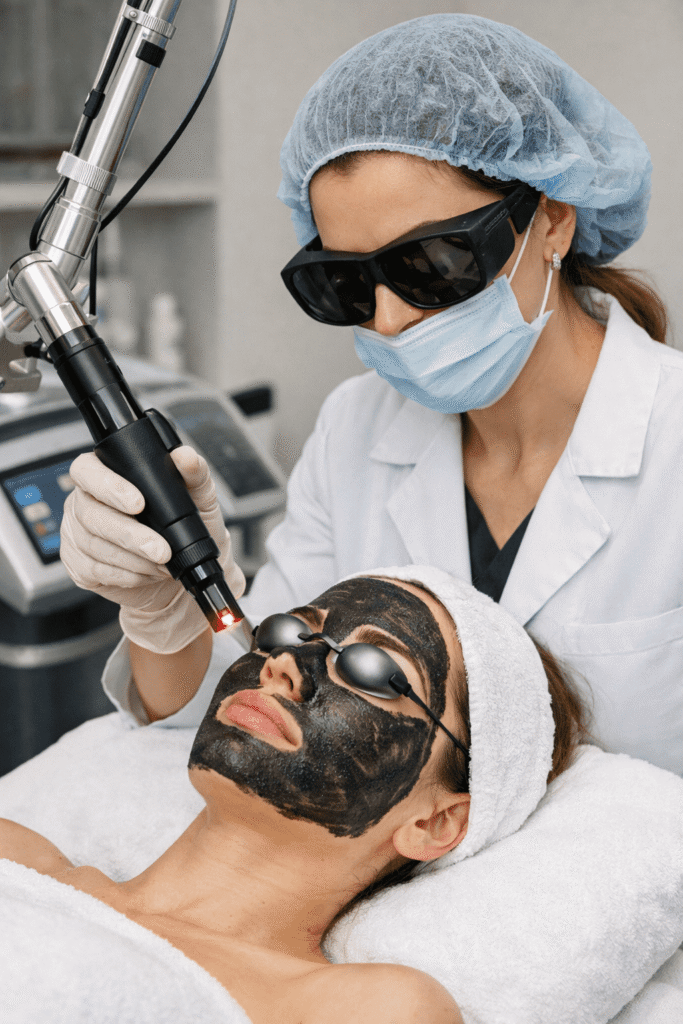 Carbon Laser Treatment