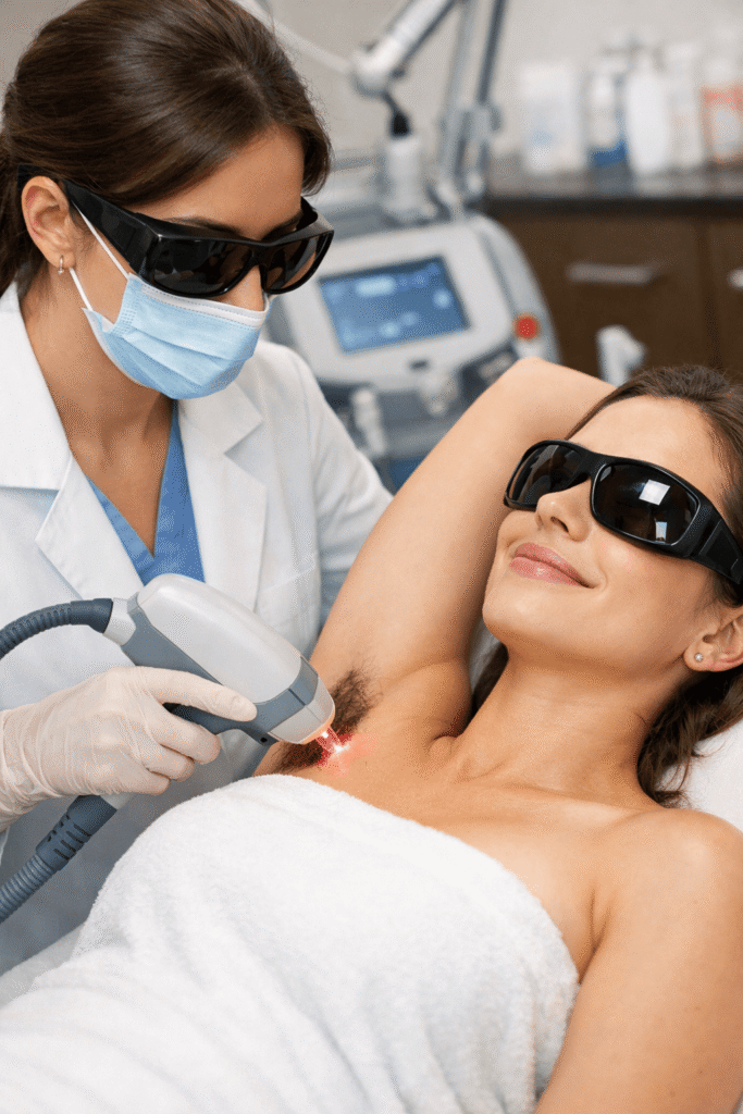 Under Arm Hair Reduction