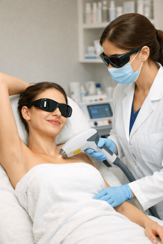 Under Arm Hair Reduction