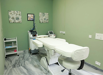 VK Allure ECR laser treatment room