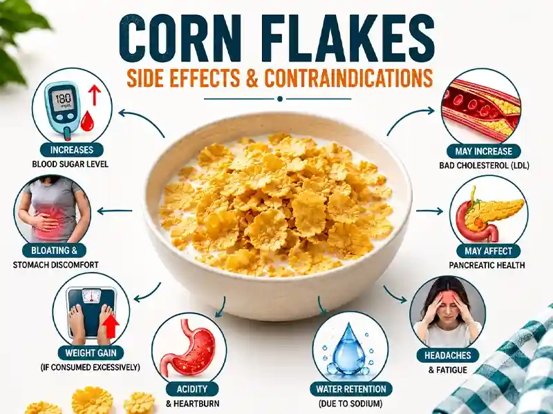 corn flakes side effects and contraindications
