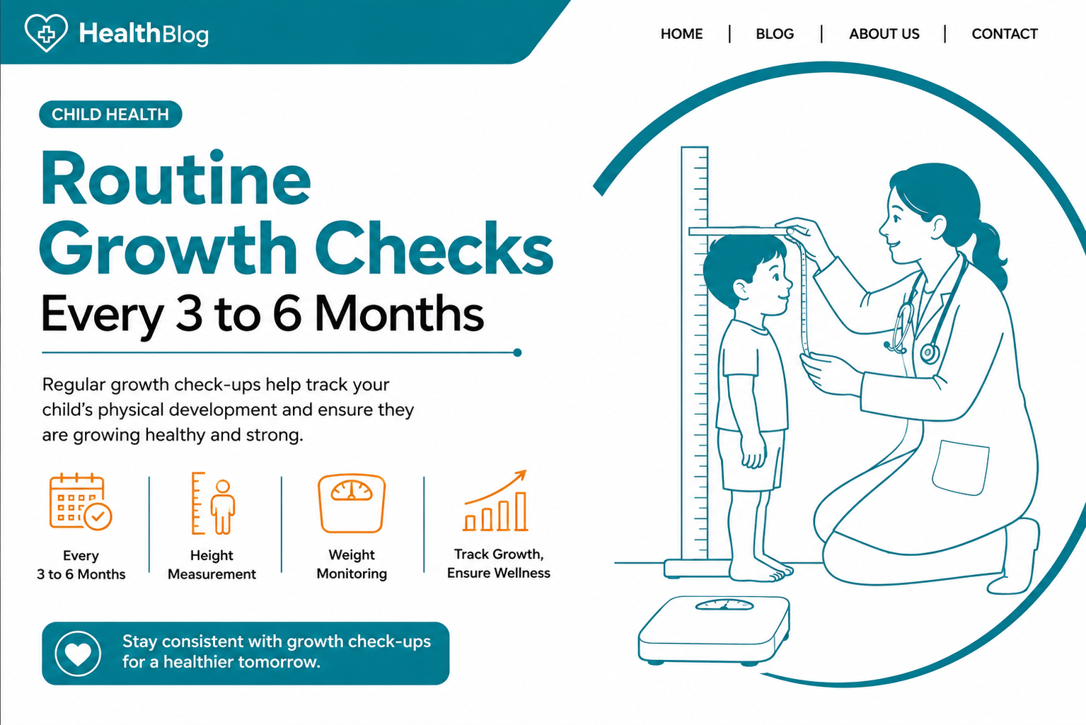 Mother and young daughter at a routine height and weight check with a paediatrician in Chennai