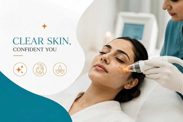 Dermatologist-led laser toning treatment for resistant melasma at a Chennai clinic