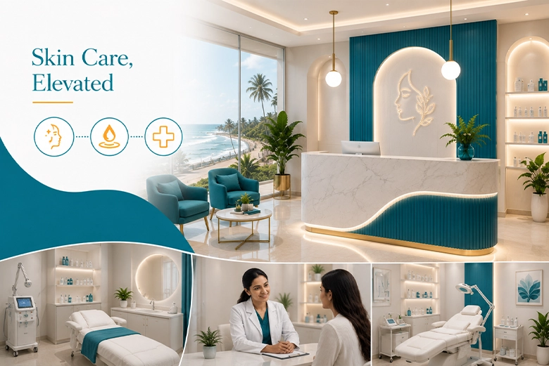 VK Allure Dermaclinic skin clinic at the ECR Uthandi branch in south Chennai